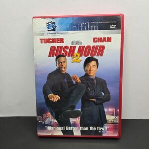 Rush Hour 2 DVD Infinifilm Edition Jackie Chan Chris Tucker Action Comedy Y2K